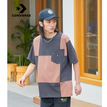 �����پW��ƷColorBlockedJerseyPocketTee10023255-A02